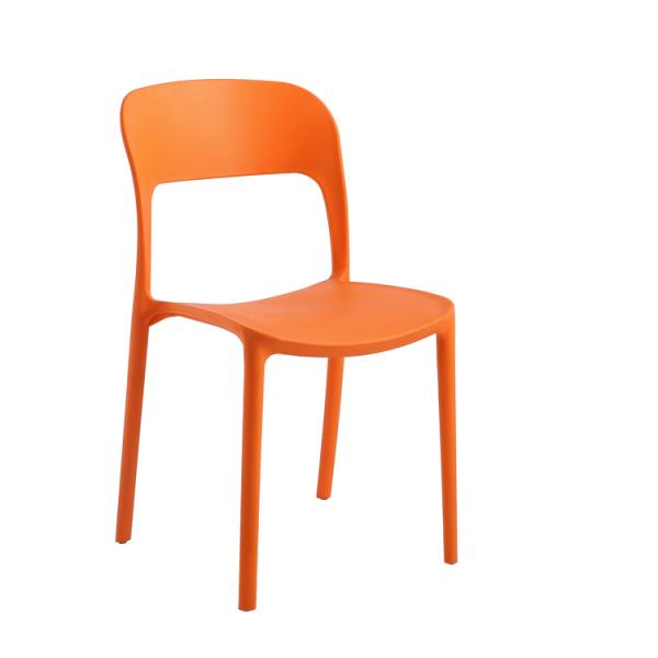 Colourful 83cm 0.288CBM Molded Plastic Chairs For Home