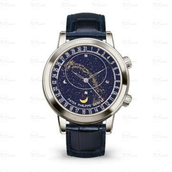 Patek Philippe Grand Complications Céleste 6102R-001 Or rose bleu Numérotation de phase de lune Automatique de luxe