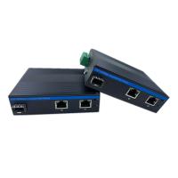 Commutateur de réseau durci 10/100 Mbps Fibre Ethernet rapide IP40 DC12V DC24V non géré