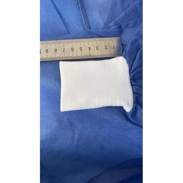 Dustproof Operation Room Blue Disposable Isolation Gowns