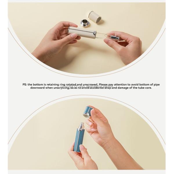Fruity Scent Women Body Perfume 2-Piece Portable Travel Perfume Set 12ML Eau de Toilette