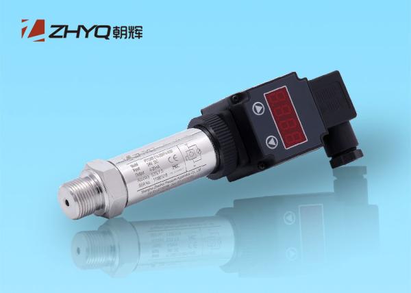 LCD Display Industrial Pressure Transmitter , Oil Fuel Water Air Pressure Sensor 4-20mA