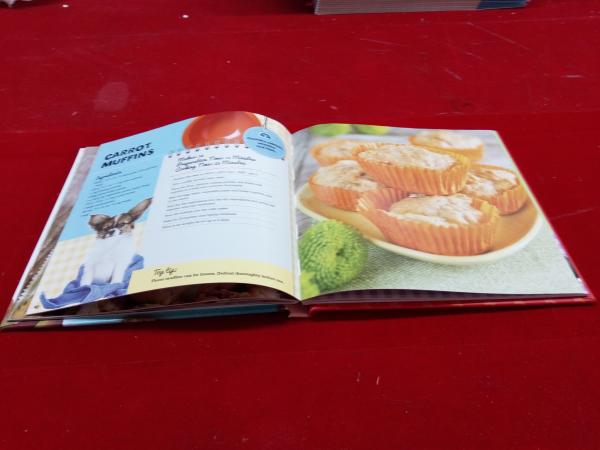 PVC Cover Hardbound Book Printing With Silk Screen Glitter Powder Printing