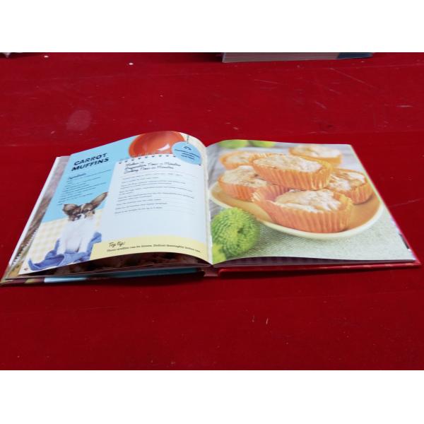 PVC Cover Hardbound Book Printing With Silk Screen Glitter Powder Printing
