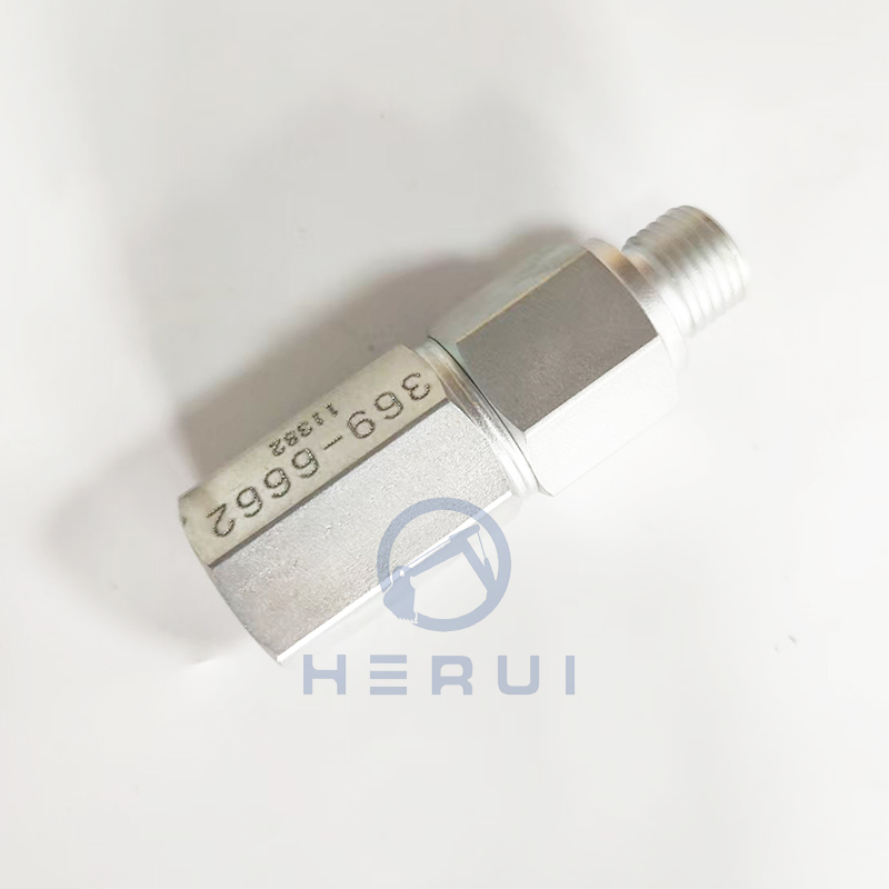 Excavator Fuel Pressure Regulator 369-6662 3696662 C7 C9 Engine Pressure Relief Regulating Valve for E330D E336D