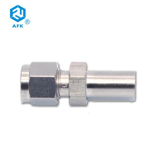 Linha reta do OD da extremidade do gás do conector AFK da tubulação da soldadura do hexágono do ANSI