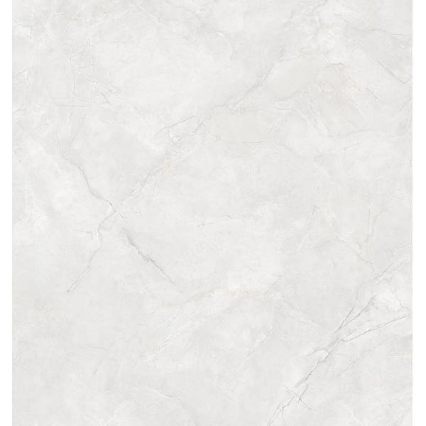 Impresionantes baldosas de porcelana esmaltada pulida de mármol de 800x800mm gris claro para hotel Antibacter