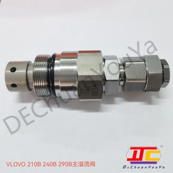 EC210B EC240B EC290B Excavator Relief Valve , Main Relief Valve  Digger Parts