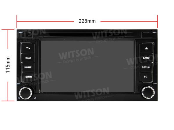 7 Screen OEM Style without DVD Deck For VW Volkswagen Touareg T5 2004-2011 Car Multimedia Stereo