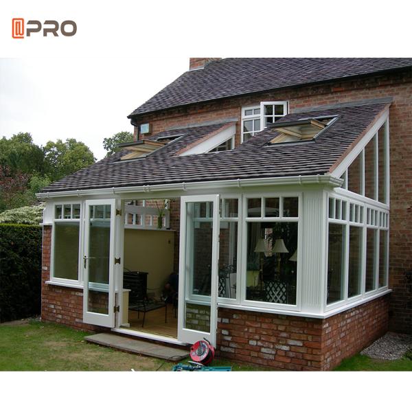 Winter Garden Sun Anodised Glass Florida Room Conservatory Slant Roof Aluminium