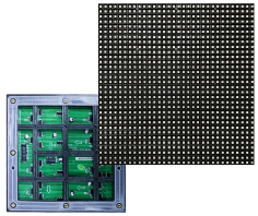 Внешний P6 SMD2727 1R1G1B 7000cd/m2 Полноцветные светодиодные панели наружного полноцветного светодиодного дисплея