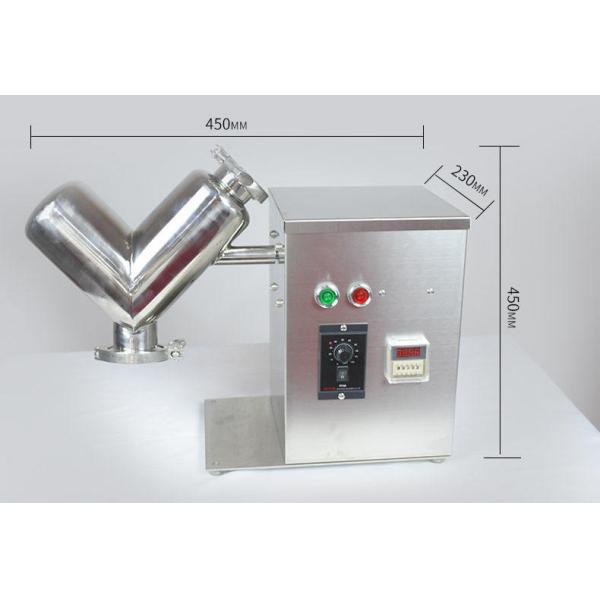 Энергодобывающий конусный детергентный смеситель типа V для сухого порошка 10L 50L 100L 300L 500L