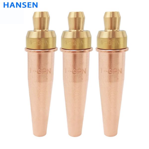 GPN Cutting Tip , Victor Style GPN Gas Cutting Nozzle , Oxy Propane LPG Natural Gas Cutting Torch Tip , 2-Piece Copper Cutting Nozzle,Industrial Oxyfuel Cutting Head,Metal Cutting Welding Consumable
