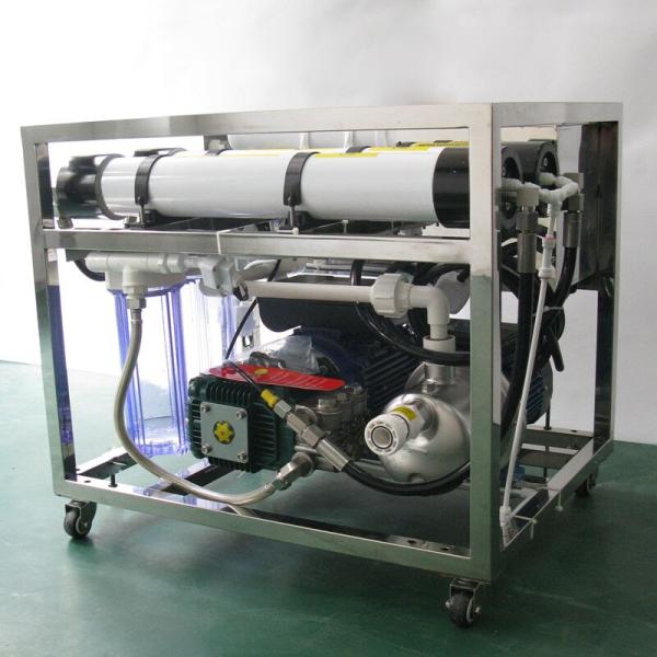 50HZ Seawater RO Plant , 5000LPH Sea Water Desalination Plant 15 bar