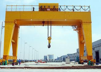 High Strength Workshop Gantry Crane Double Girder Heavy Lift FEM DIN Standard