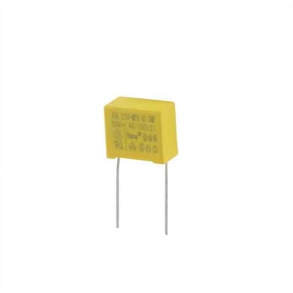 0.47uF 275VAC MKP X2 Film Capacitor P15mm 22.5mm For Home Applications