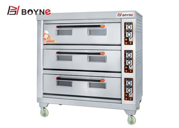 Equipamentos de Oven With Stone Gas Deck Oven Double Layer Bakery Kitchen da pizza