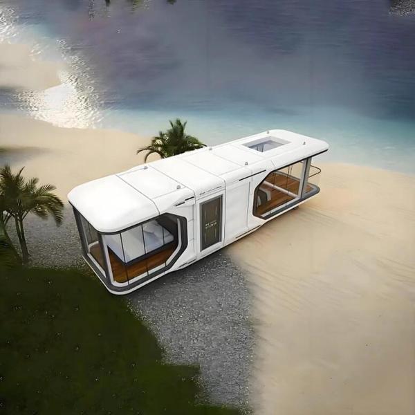 Soundproof 35-42 Decibel Apple Cabin, Multifunctional Integrated Living Cabin