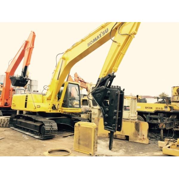 Excavatrice originale Pc200 - 6 de KOMATSU d'occasion de tonne de la peinture 20