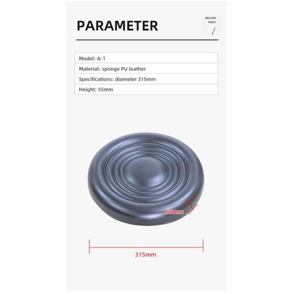 Лифтовый стул из кожаной губки PU Аксессуары для салона красоты Круглый барный стул