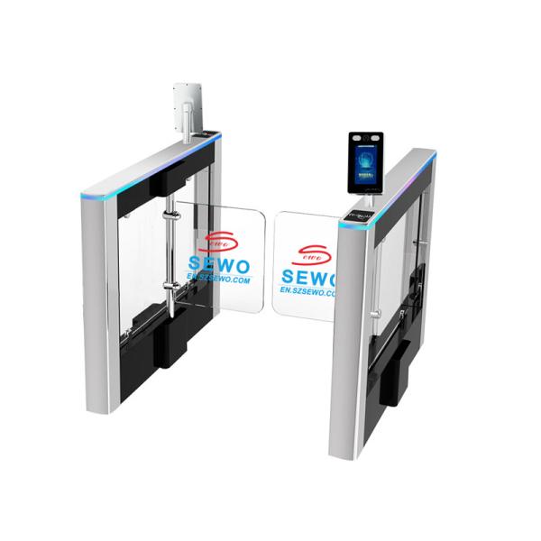 Shopping Mall Security Speed Gate Turnstile with Aesthetic Design and High Traffic Throughput
