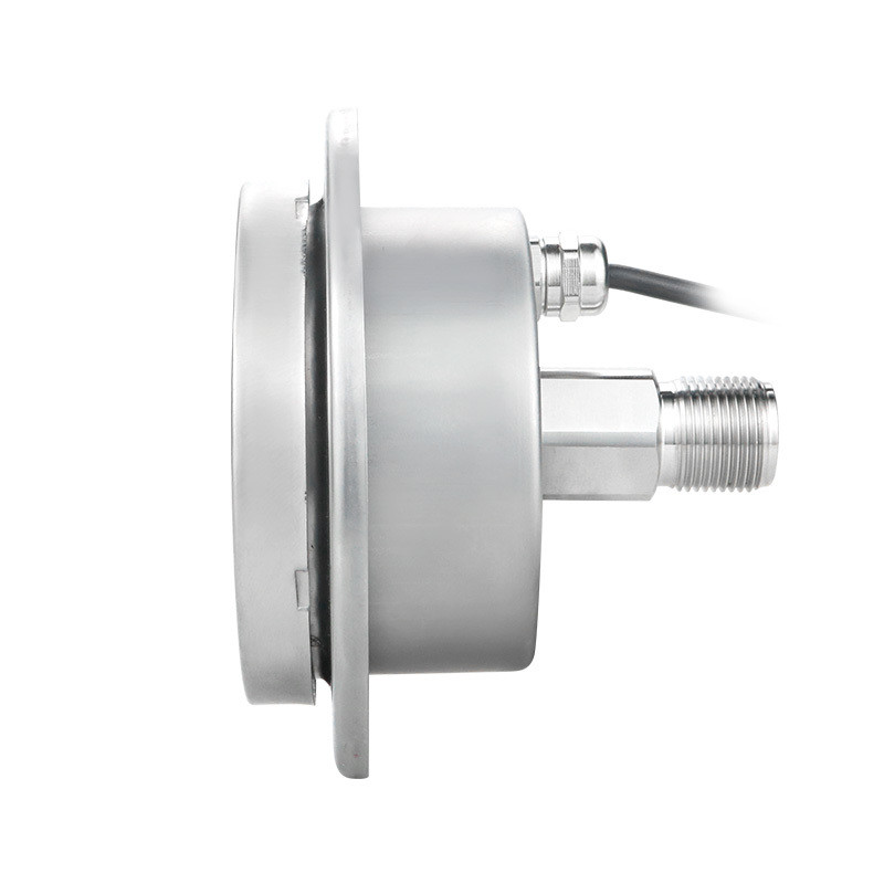 304 Stainless Steel Digital Electrical Contact Hydraulic Pressure Gauge Range -1-0....2.4