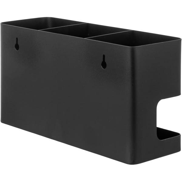 Настенный аксессуар салона Caddy 3 слота для сушилки волос и инструментов для стилирования Организатор