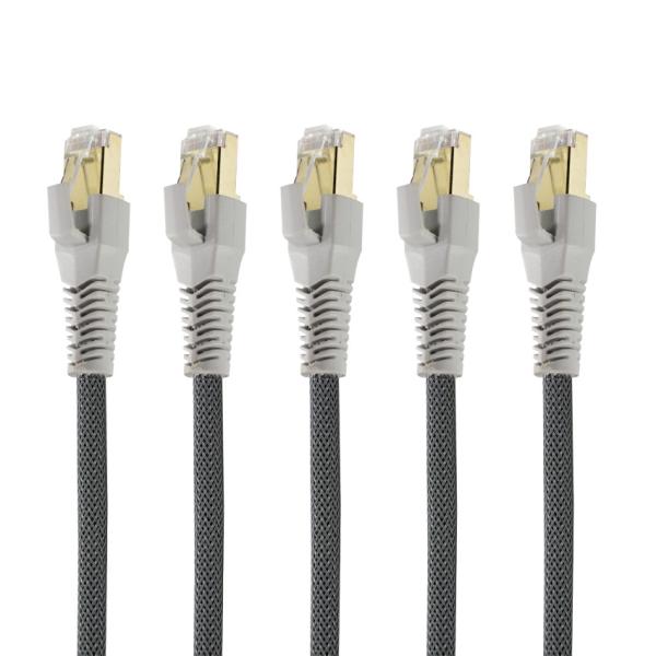 Cat6 Shielded FTP SFTP Ethernet Cable with RJ45 Connectors