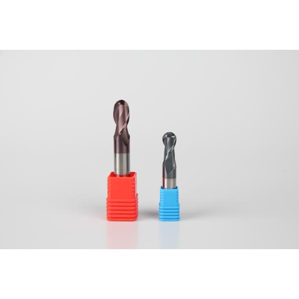 2 / 4 Флейты Карбидный шарик Нос Конец мельницы Hrc55 6 мм 8 мм Диаметр