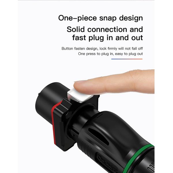 CNLINKO BD24 Plastic Industrial Waterproof Cable Panel Mount Connector