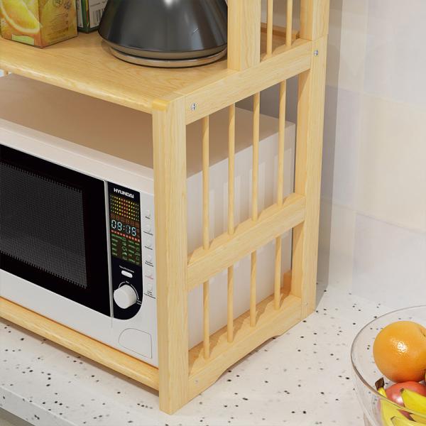 ODM Kitchen Bakers Microwave Oven Shelf Rack Storage Assembled