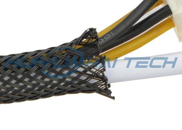 Fogo - Sleeving trançado expansível do ANIMAL DE ESTIMAÇÃO resistente para a proteção da mangueira do cabo