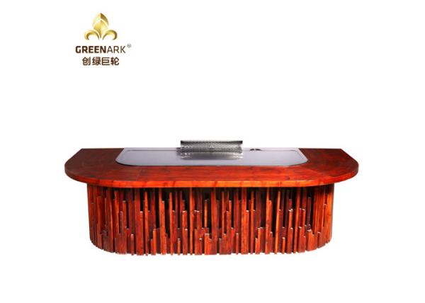 Orient Wood Spirit Teppanyaki Hibachi Grill Table For Restaurant / Outdoor Barbecue