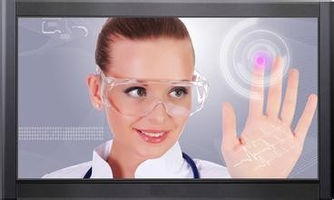 Sistema dual con Windows y Android 4,2, pantalla plana de 84 pulgadas con el sensor infrarrojo