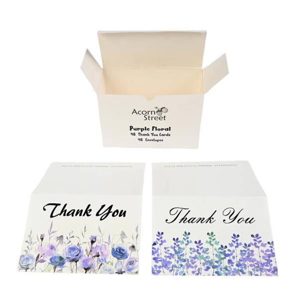 Servicio de Impresión de Libros de Logotipo Personalizado Tarjetas de Gracias Perfecto para bodas y cumpleaños