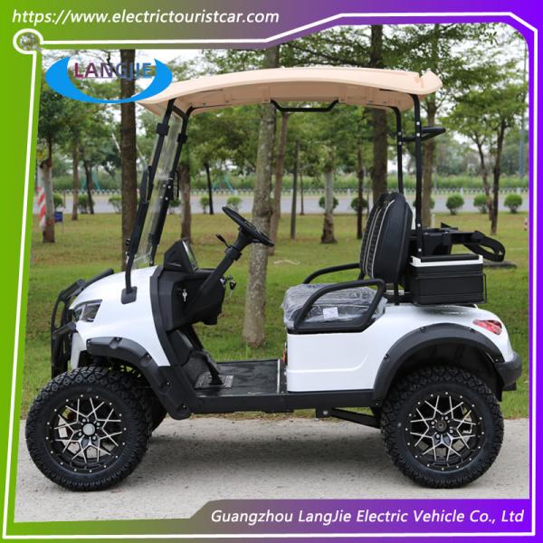 4 Seaters Electric Golf Cart High Climbing Ability 48V Battery Golf Carts For Golf Course