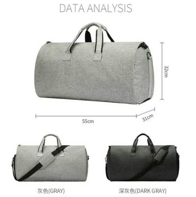 Os sacos de Duffle dobráveis dos esportes vestem - resistente com compartimento das sapatas