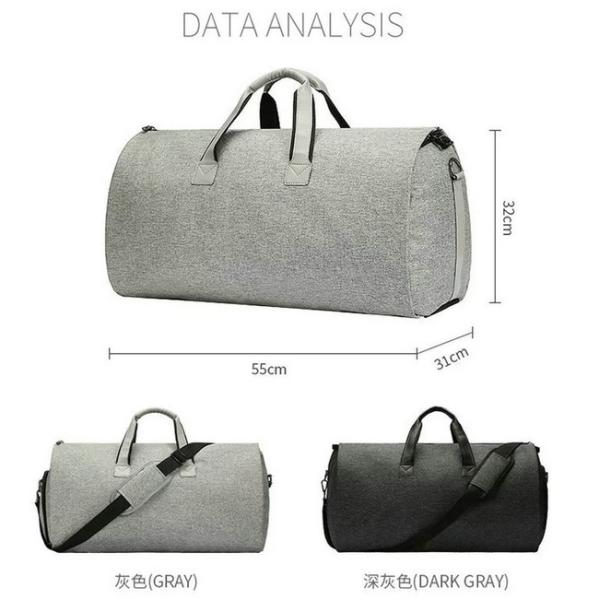 Foldable Sports Duffle Bags Wear Resistant With Shoes Compartment