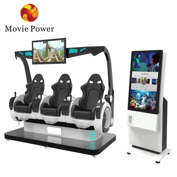 Amusement Equipment 9d Vr Cinema Virtual Reality Roller Coaster 9d Vr Chair For Park