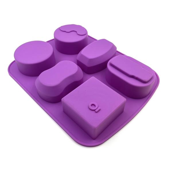 Harmless Personalized Silicone Soap Mold Multipurpose Waterproof