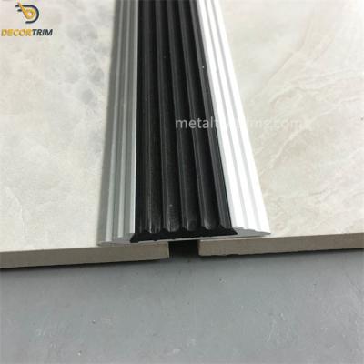 Matt Silver Floor Transition Strip Trim With Anodized Polished Brushed Surface