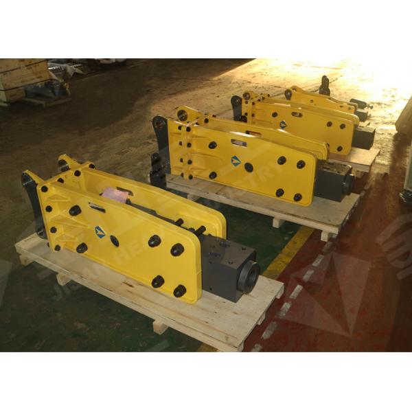Hydraulic Concrete Rock Breaker Hammer For Excavator Optimum Oil Flow 25-45 L/Min