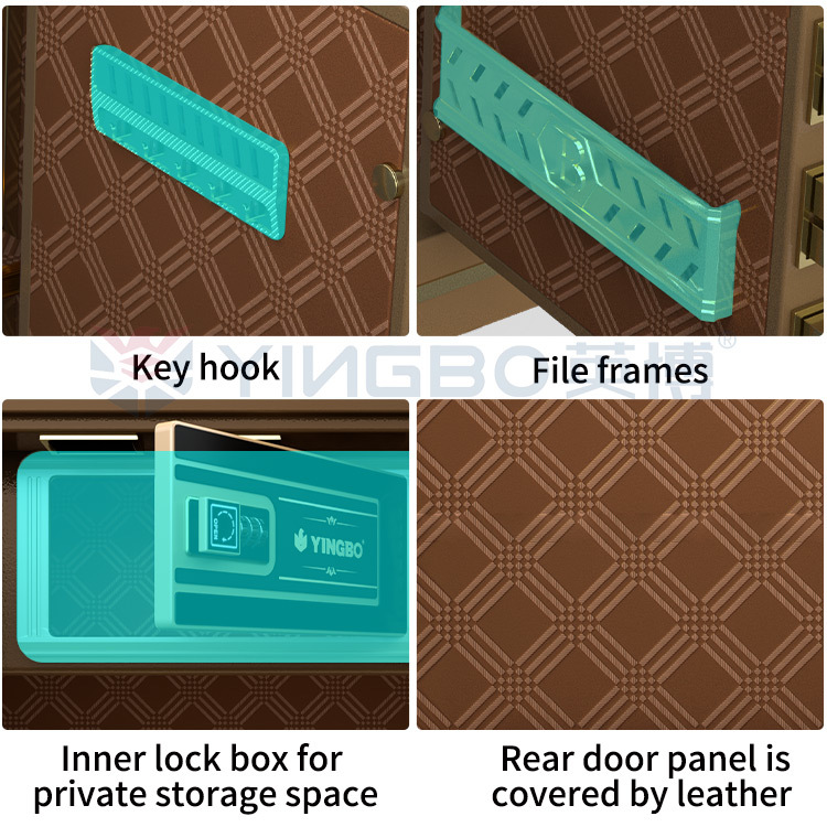 Home Security Safe Box for Cash Jewelry Passports & Documents