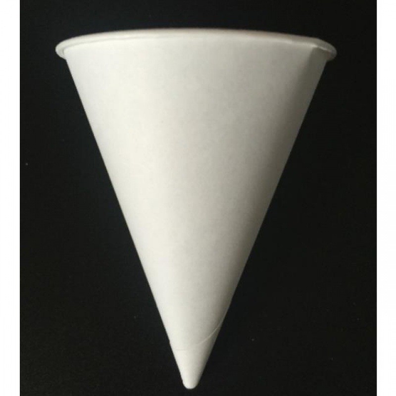 10.000kg Disposable Cone Cup 3.7oz Paper Triangle Environmentally Friendly Cone Paper Cup