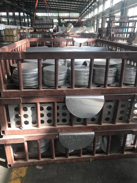 Grande disco de alumínio do diâmetro 80mm 1000mm para mercadorias da cozinha