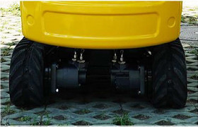 R319 Chinese 1 Ton Mini Excavator Supplier Farm Used Miniexcavadora EPA Euro 5 EPA Engine Mini Digger Excavator