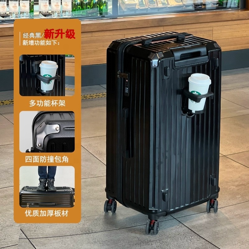 Custom Business Travel Luggage ABS PC Spot Products Aluminium Plastic