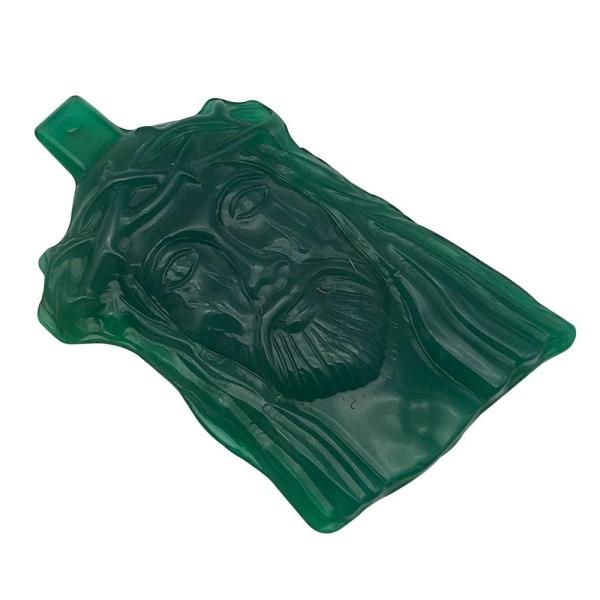 Upgrade Your Feng Shui with Customize Natural Jade Necklace Pendant Charms Micro Jesus Christ Cross Agate Pendant