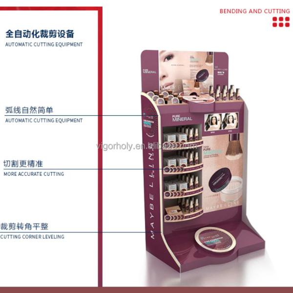 Eco-Friendly Display Rack for Chewing Gum and Canned Food Customized Round Design