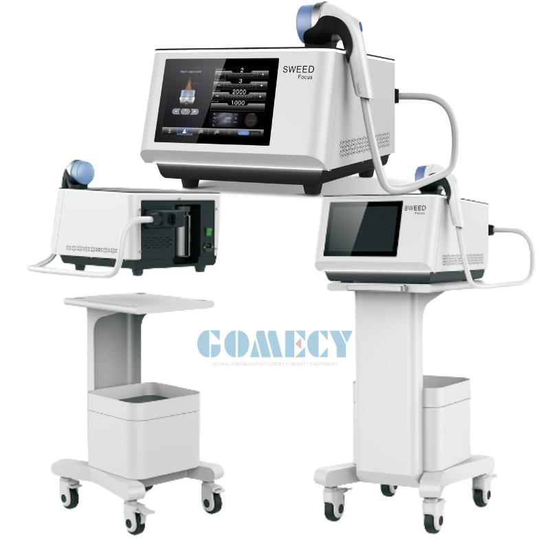 Focused Shock Wave Therapy Machine ESWT Shockwave Therapy Equipment For Physical Therapy